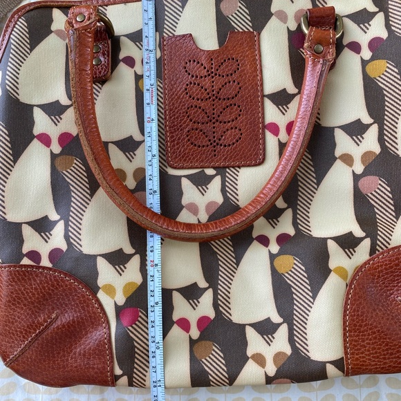 Limited edition Orla Kiely Fox Shoulder Bag or Crossbody - Picture 4 of 6